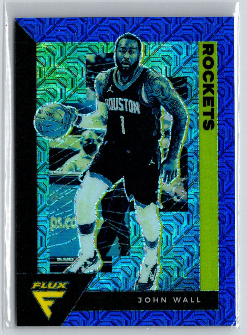 2020-21 Panini Flux #63 John Wall Blue #/99 K28