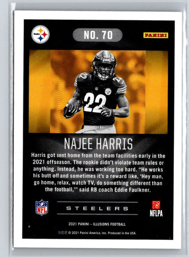 2021 Panini Illusions #70 Najee Harris Retail K29