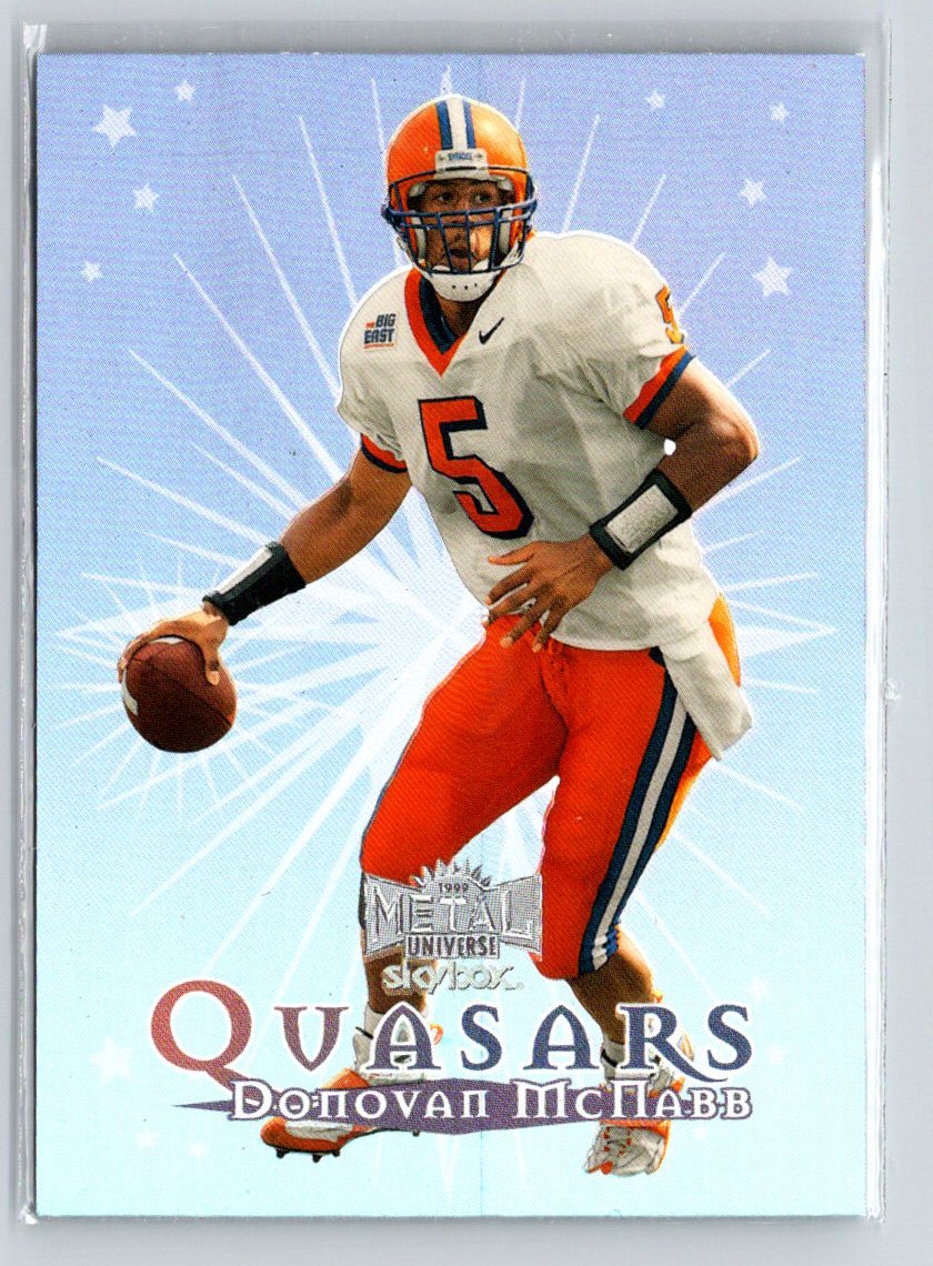 1999 SkyBox Metal Universe #6 Q Donovan McNabb Quasars K29