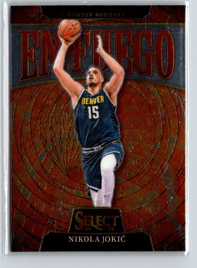 2024-25 Panini Select #5 Nikola Jokic En Fuego K30