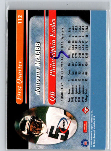 1999 Collector's Edge Odyssey #112 Donovan McNabb K30