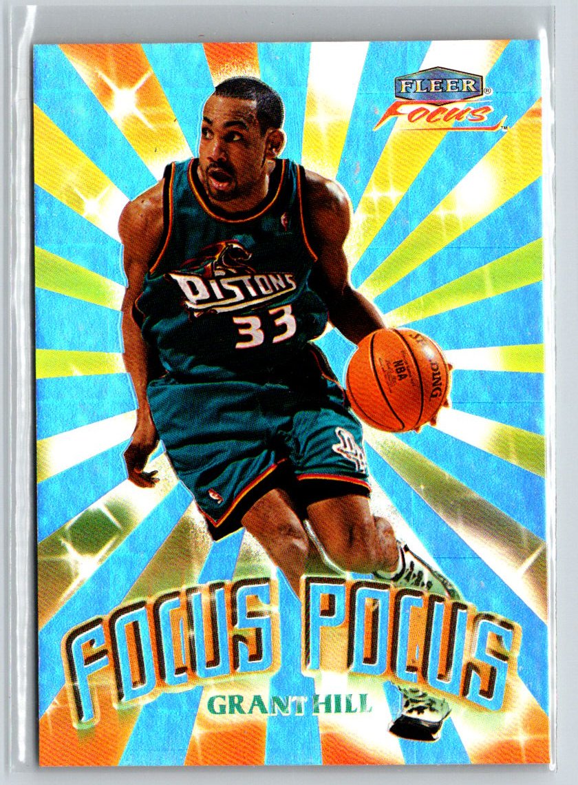 1999-00 Fleer Focus #9 FP Grant Hill Focus Pocus K32