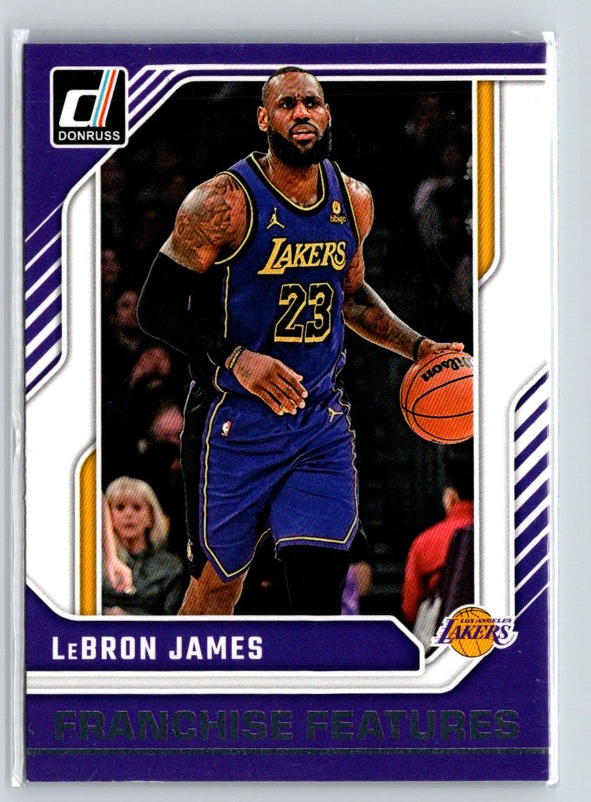 2024-25 Donruss #15 LeBron James Franchise Features K33