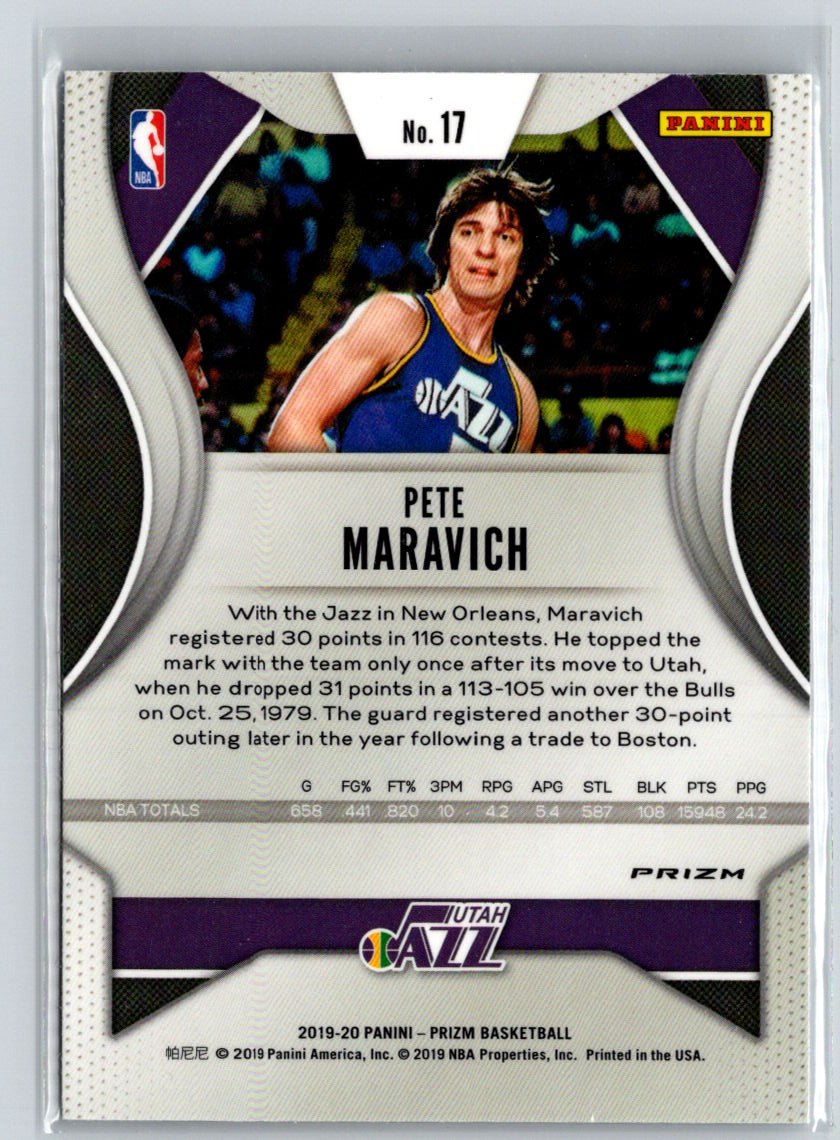 2019-20 Panini Prizm #17 Pete Maravich Prizms Silver K33