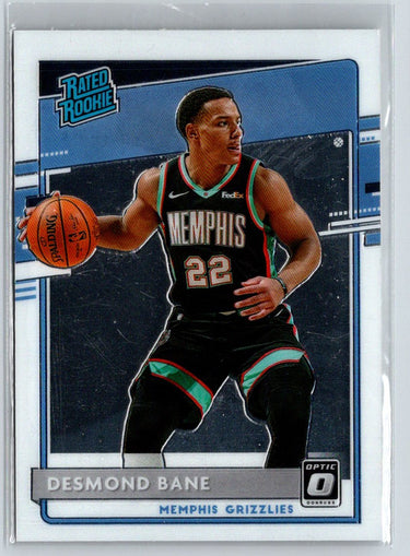 2020-21 Donruss Optic #180 Desmond Bane K34