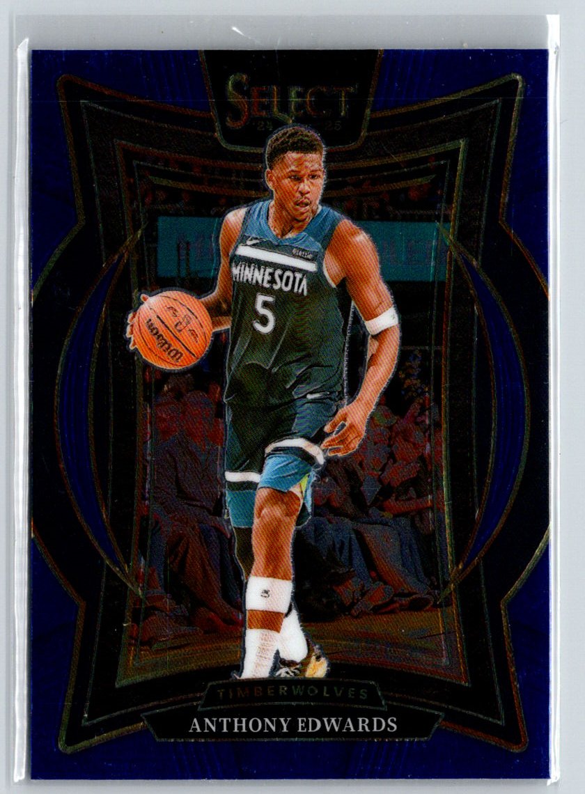 2024-25 Panini Select #23 Anthony Edwards Blue (Retail) K34