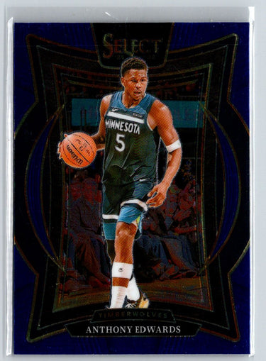 2024-25 Panini Select #23 Anthony Edwards Blue (Retail) K34