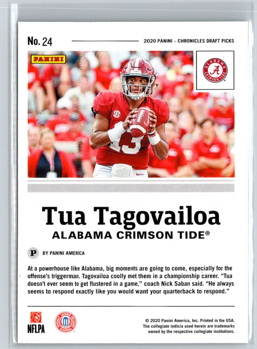 2020 Panini Chronicles Draft Picks #24 Tua Tagovailoa K36