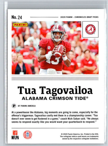 2020 Panini Chronicles Draft Picks #24 Tua Tagovailoa K36