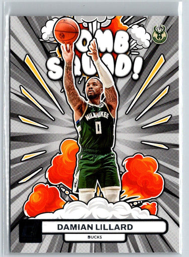 2023-24 Donruss #12 Damian Lillard Bomb Squad K37