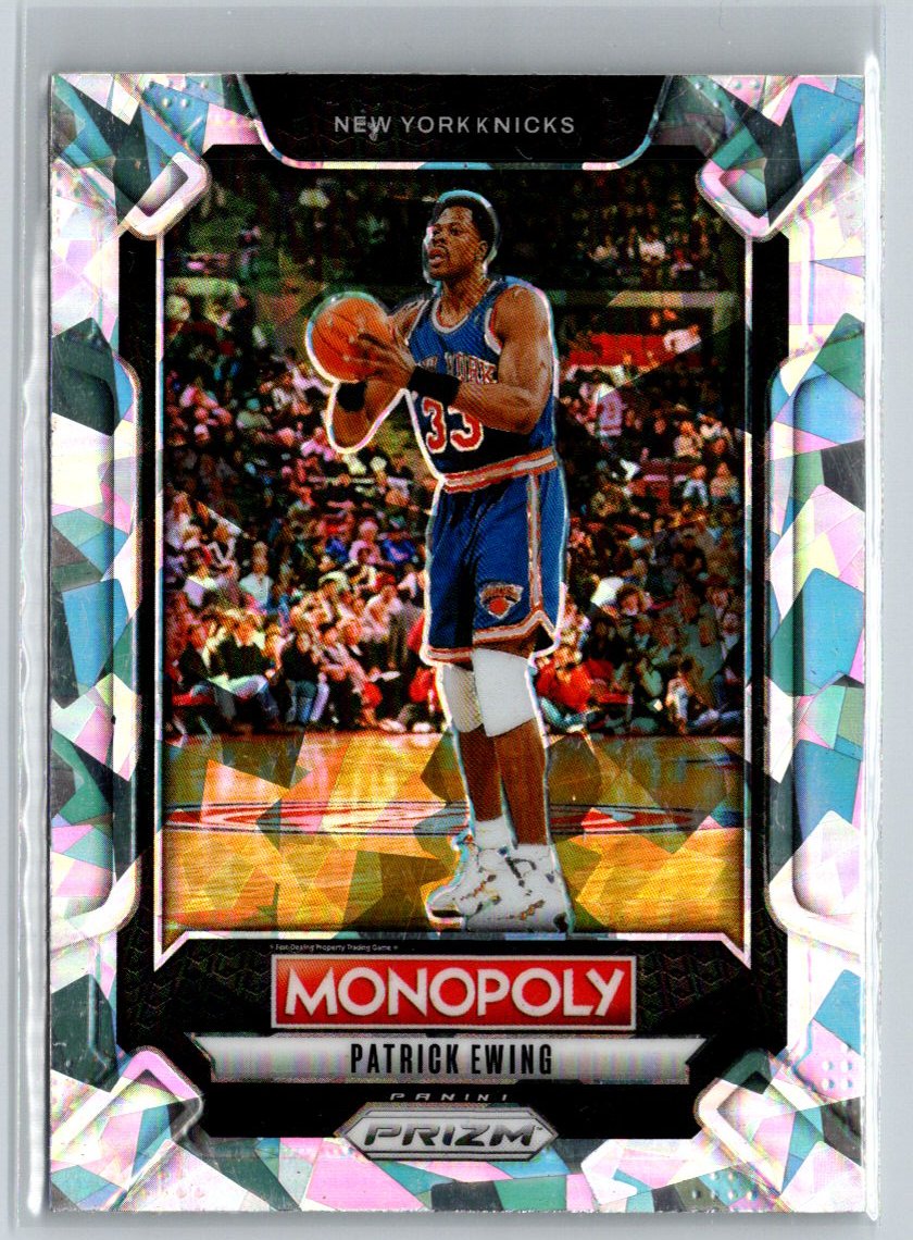 2024-25 Panini Prizm Monopoly #LEG8 Patrick Ewing Legends Ice Prizms K38