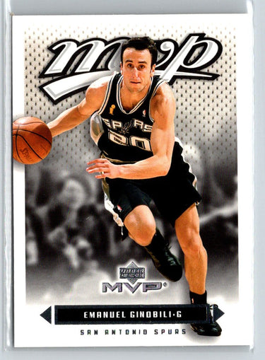 2003-04 Upper Deck MVP #167 Manu Ginobili Silver K39