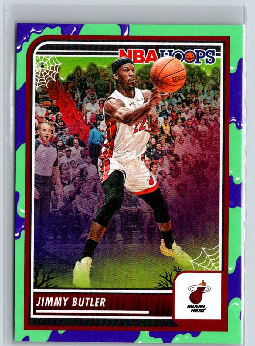 2023-24 Hoops Haunted Hoops #169 Jimmy Butler Slime K39