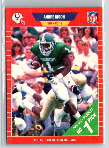 1989 Pro Set #497 Andre Rison K41