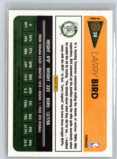2012-13 Panini Past & Present #28 Larry Bird K42
