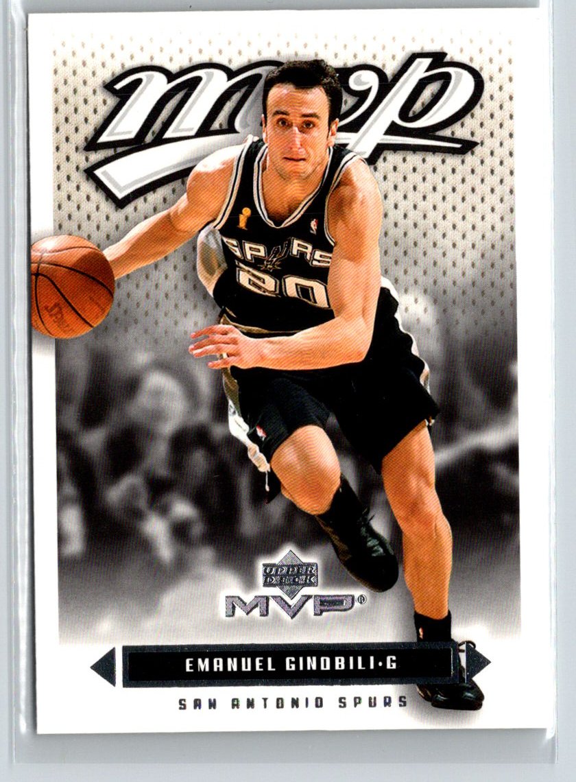 2003-04 Upper Deck MVP #167 Manu Ginobili K42