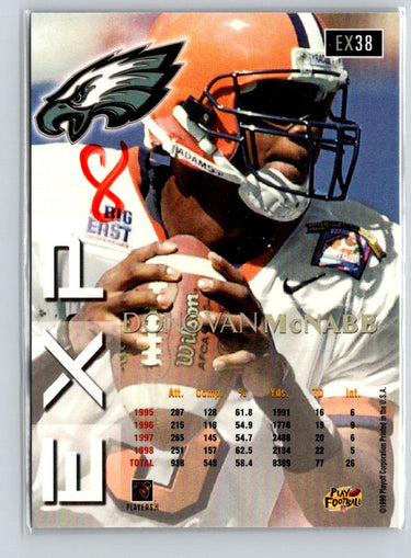 1999 Playoff Prestige EXP #EX38 Donovan McNabb K42