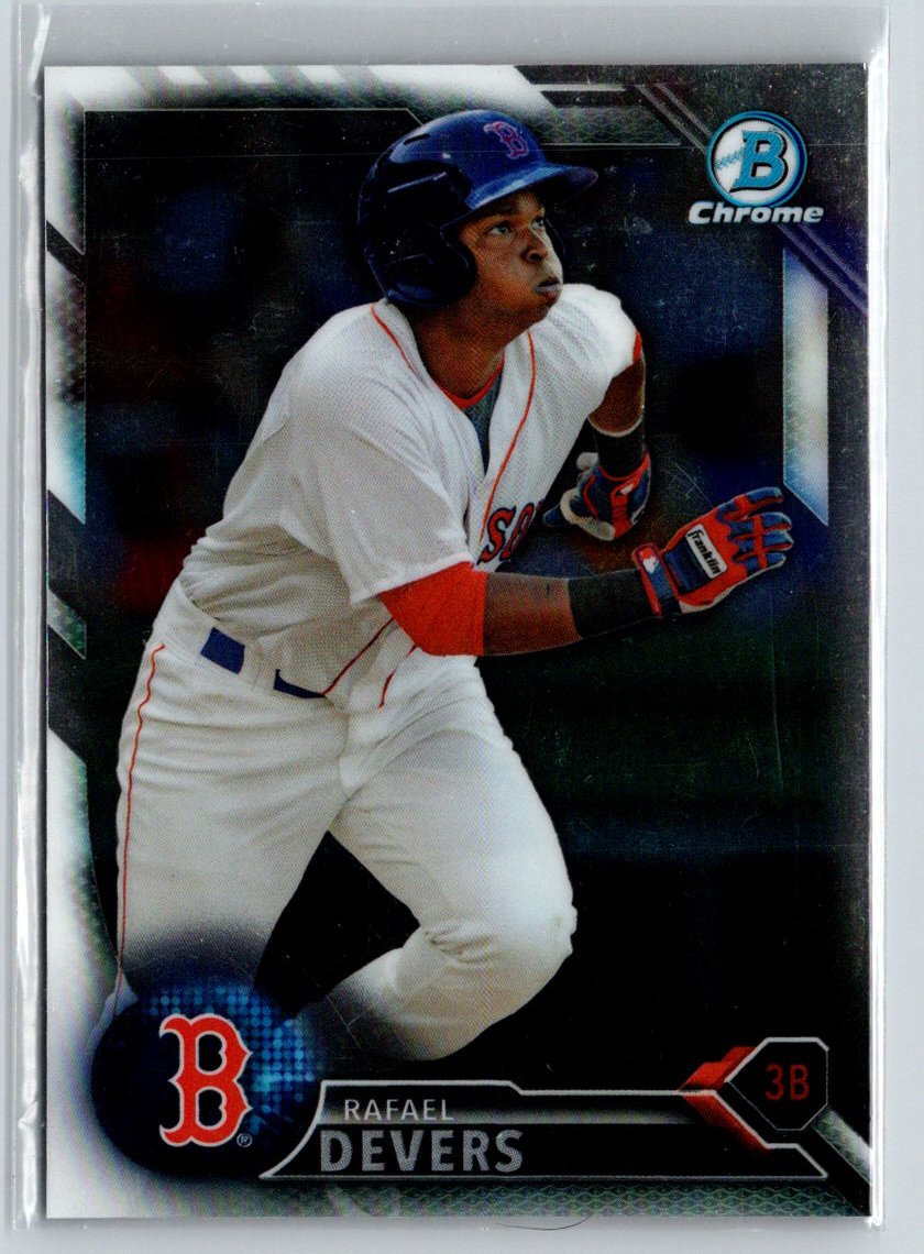 2016 Bowman #BCP109 Rafael Devers Chrome Prospects K42