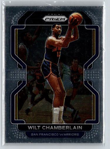 2021-22 Panini Prizm #260 Wilt Chamberlain Silver K43