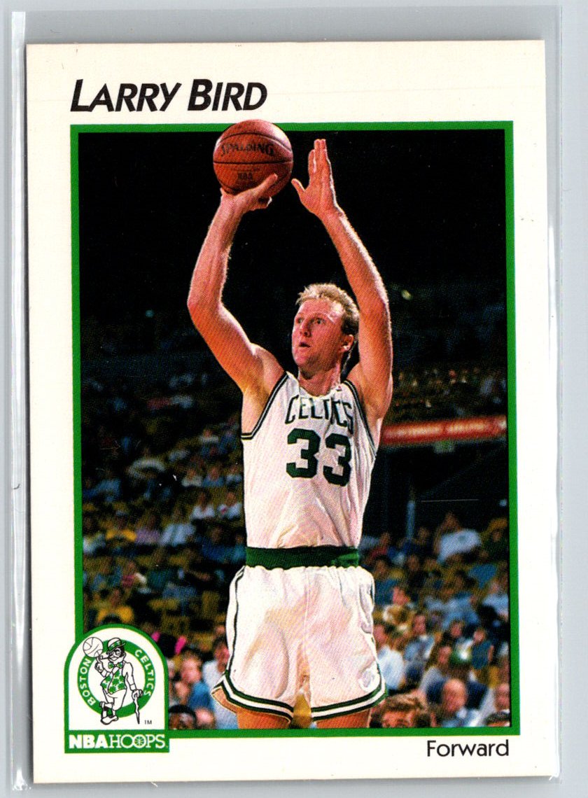 1991-92 Hoops McDonald's #2 Larry Bird K43