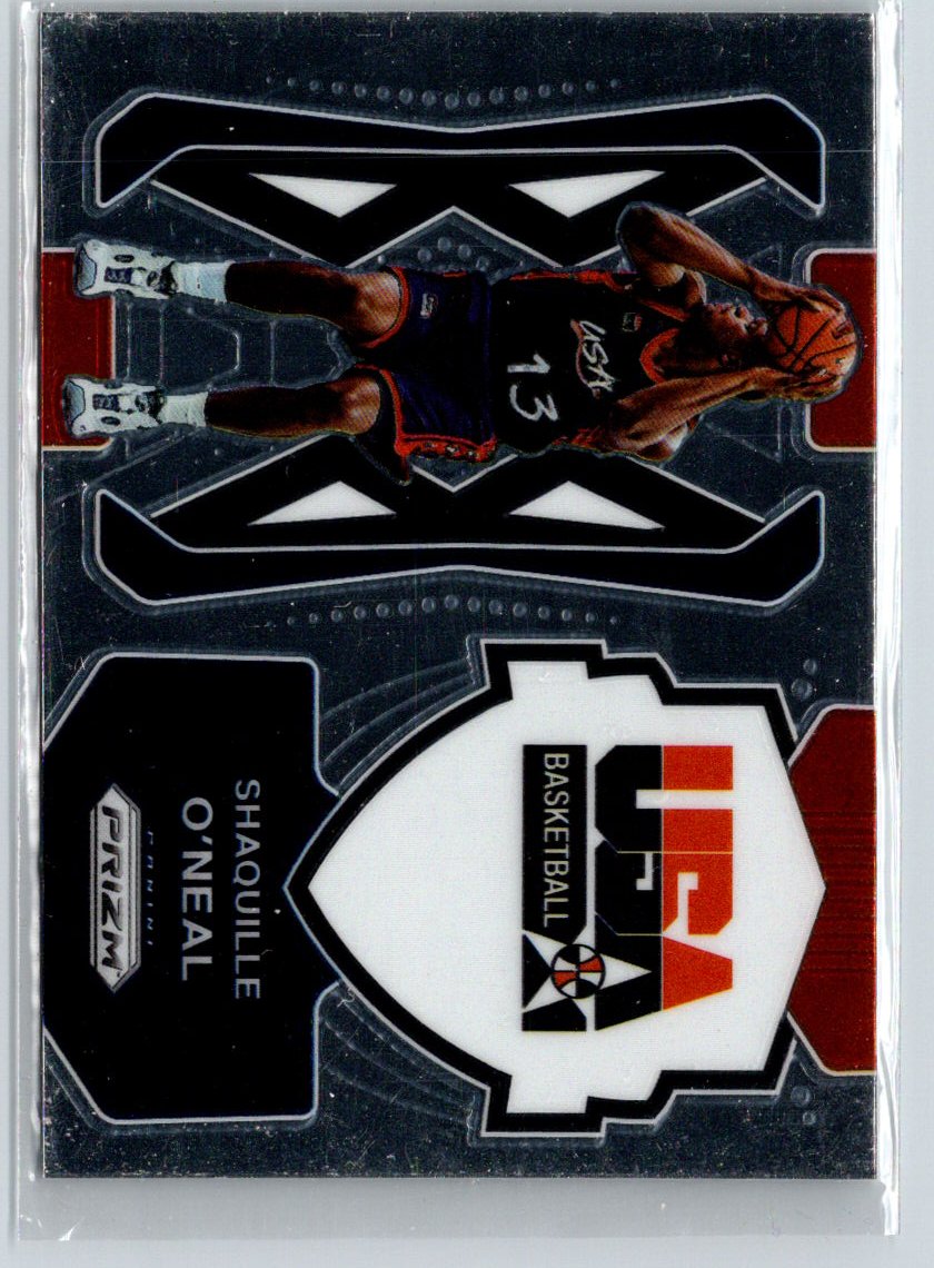 2021-22 Panini Prizm #10 Shaquille O'Neal USA Basketball K44