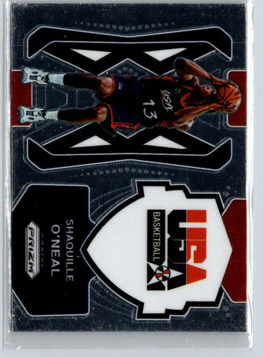 2021-22 Panini Prizm #10 Shaquille O'Neal USA Basketball K44