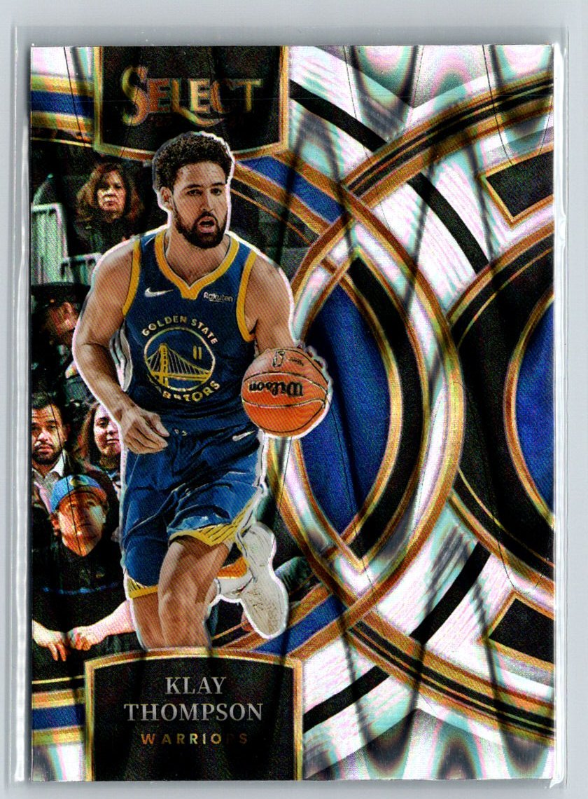 2023-24 Panini Select #198 Klay Thompson Silver Prizms K44