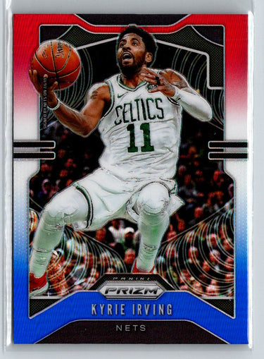 2019-20 Panini Prizm #201 Kyrie Irving Prizms Red White and Blue K46