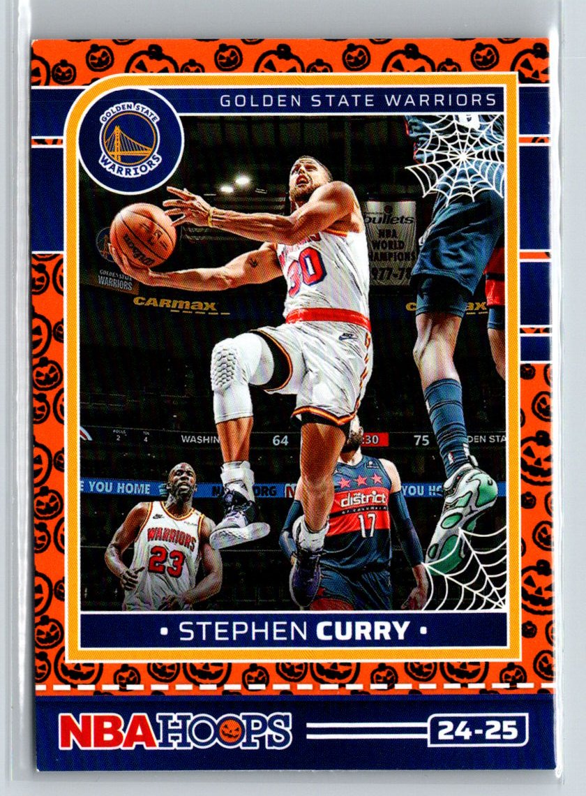 2024-25 Hoops Haunted Hoops #22 Stephen Curry Orange K46