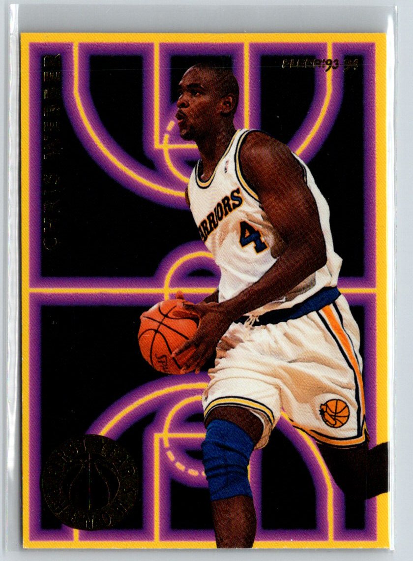 1993-94 Fleer #10 Chris Webber First Year Phenoms K47