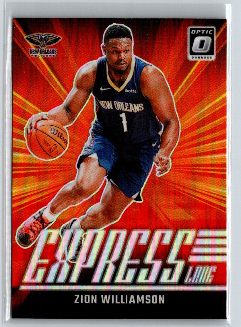 2024-25 Donruss Optic #20 Zion Williamson Express Lane Holo K47