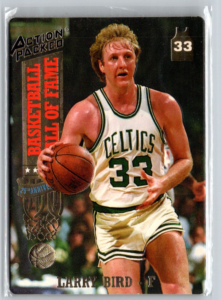 1993 Action Packed Hall of Fame #21G Larry Bird 24K Gold K48