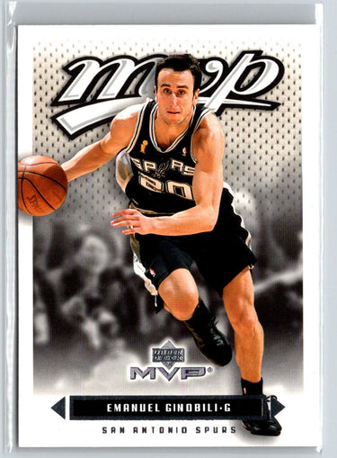 2003-04 Upper Deck MVP #167 Manu Ginobili K48