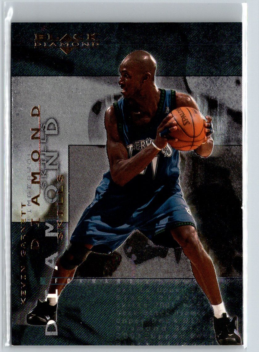 2000-01 Upper Deck Black Diamond #DS1 Kevin Garnett Diamond Skills K48