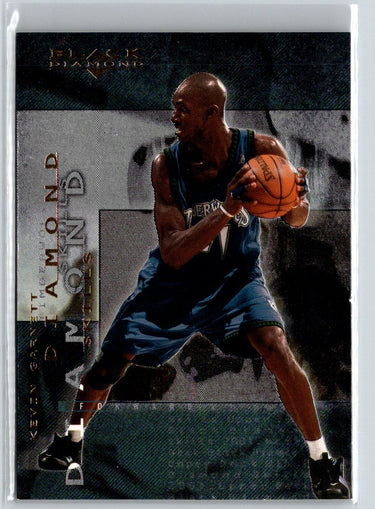 2000-01 Upper Deck Black Diamond #DS1 Kevin Garnett Diamond Skills K48