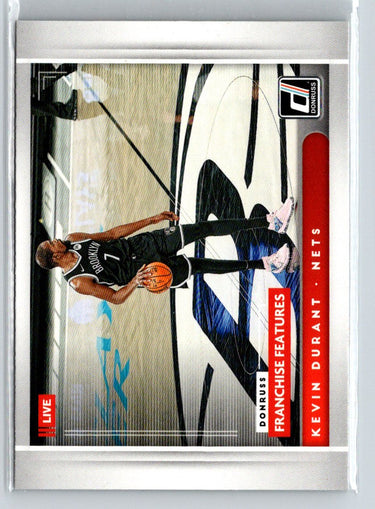 2021-22 Donruss #28 Kevin Durant Franchise Features K49