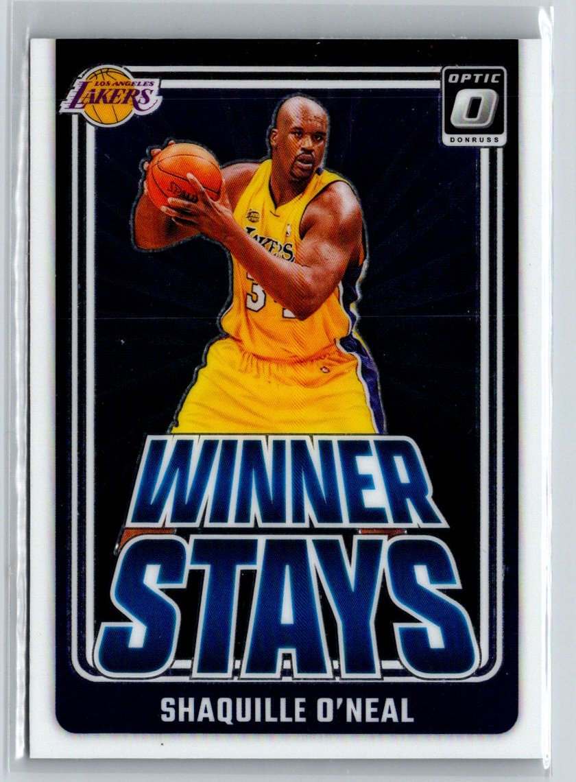 2024-25 Donruss Optic #11 Shaquille O'Neal Winner Stays K50