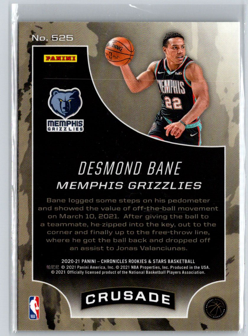 2020-21 Panini Chronicles #525 Desmond Bane K51