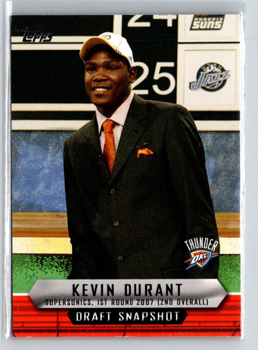 2009-10 Topps #DS-KD Kevin Durant Draft Snapshot K51