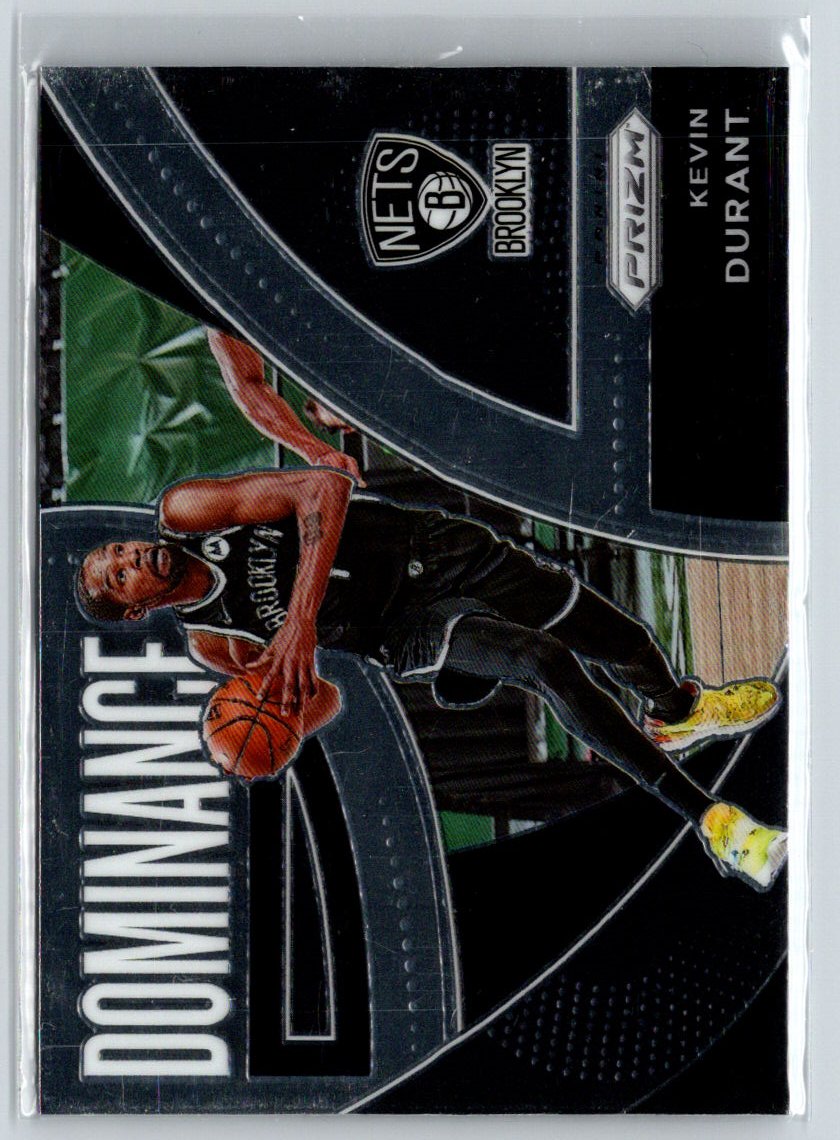 2021-22 Panini Prizm #4 Kevin Durant Dominance Prizms Silver K54