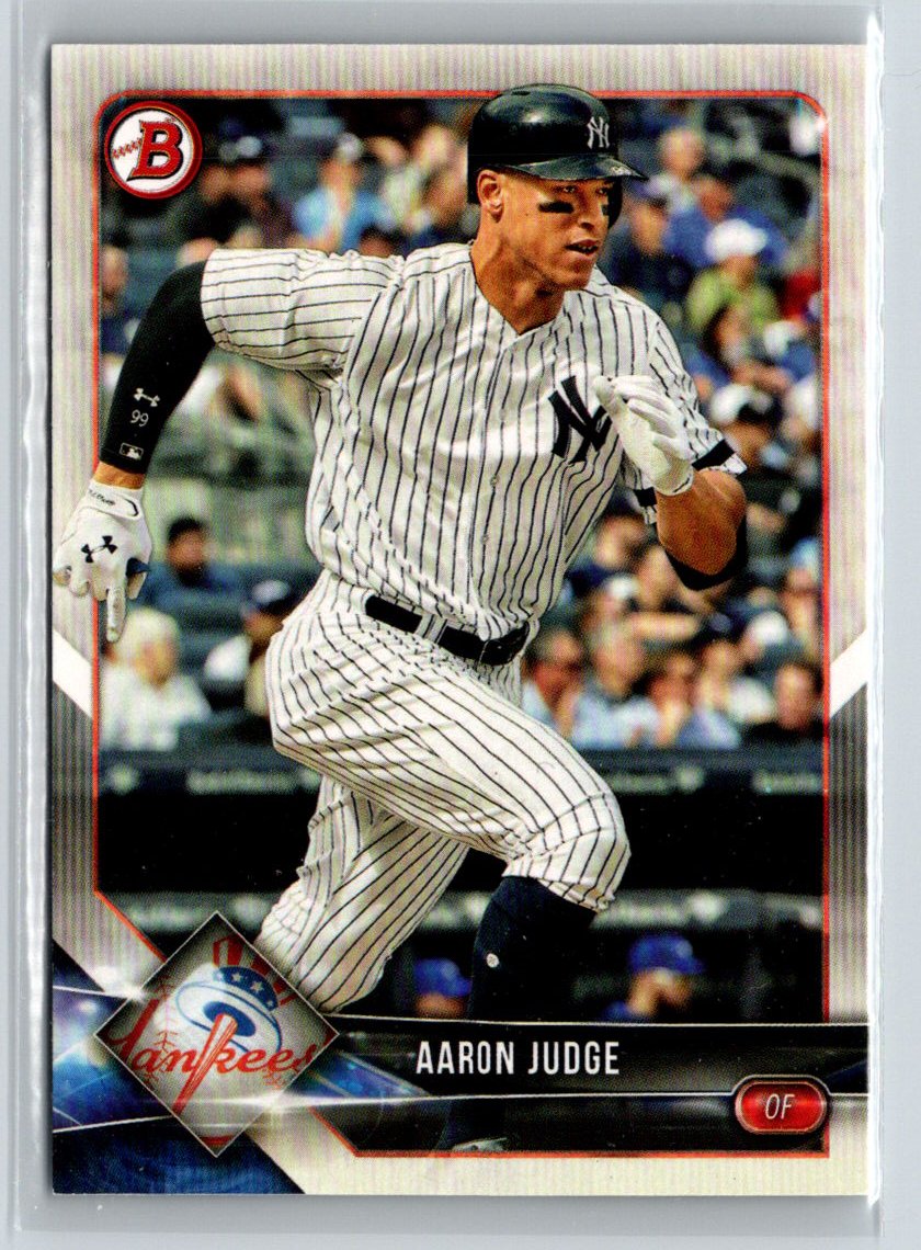 2018 Bowman #24 Aaron Judge K54