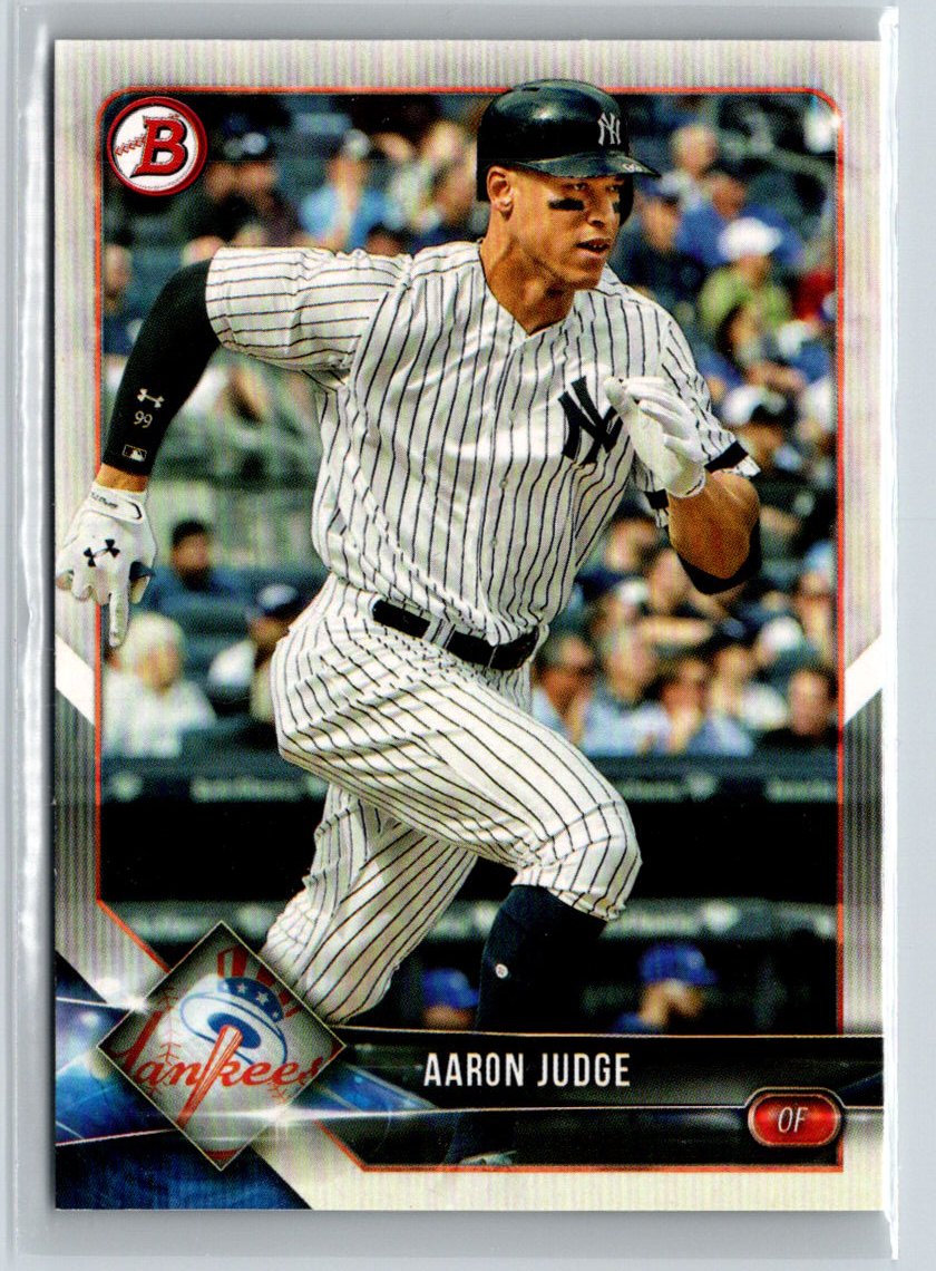2018 Bowman #24 Aaron Judge K55