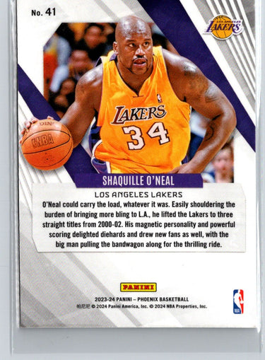 2023-24 Panini Phoenix #41 Shaquille O'Neal K55