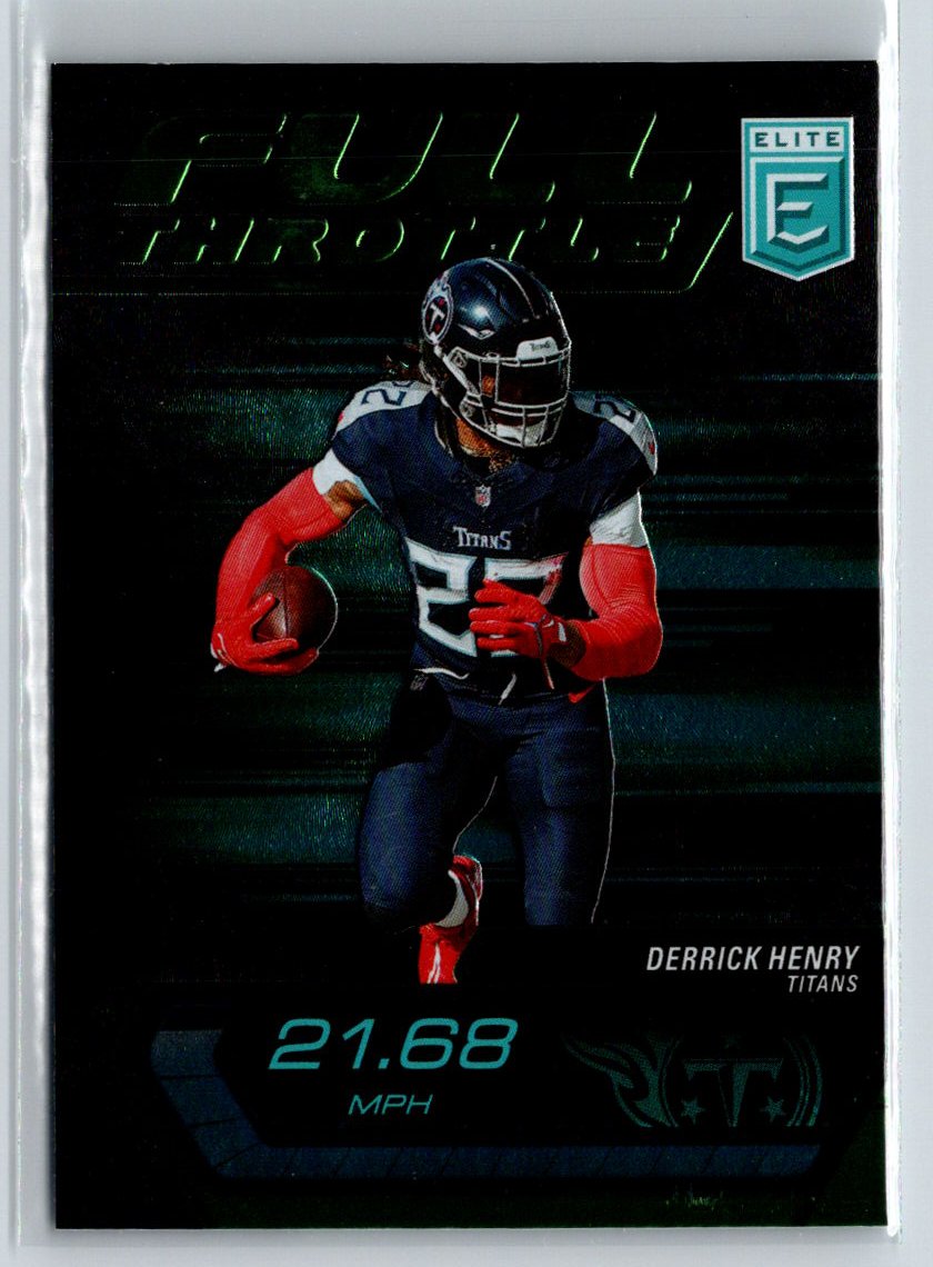2024 Donruss Elite #5 Derrick Henry Full Throttle Green K56