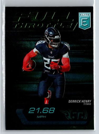 2024 Donruss Elite #5 Derrick Henry Full Throttle Green K56