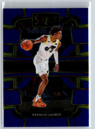 2023-24 Panini Select #75 Keyonte George Blue K57