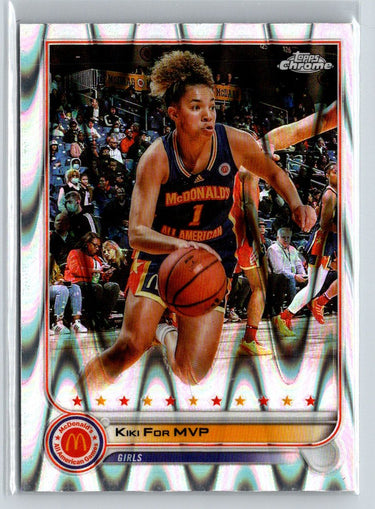 2022 Topps Chrome McDonald's All American #99 Kiki For RayWave K59