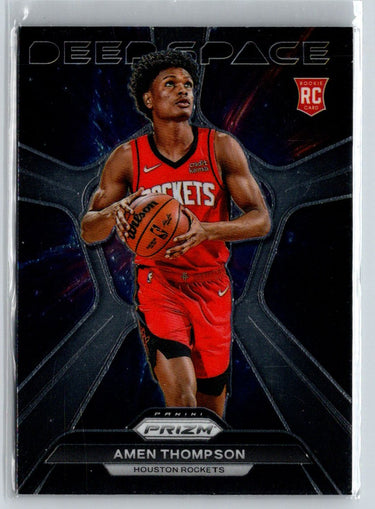 2023-24 Panini Prizm #4 Amen Thompson Deep Space K59