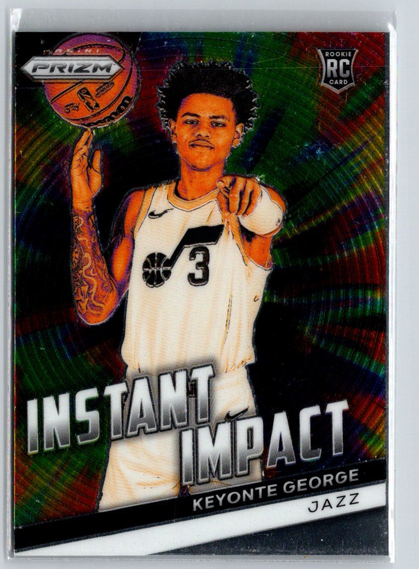 2023-24 Panini Prizm #11 Keyonte George Instant Impact K61