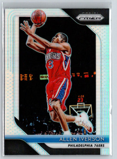 2018-19 Panini Prizm #45 Allen Iverson Prizms Silver K61